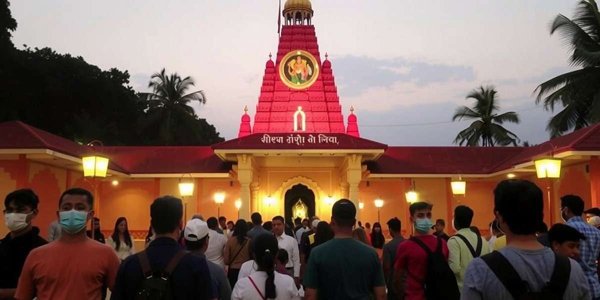 Mystic Shrine Adventure community event at a historic temple in India