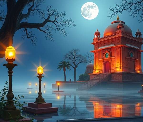 North Indian version of Mystic Shrine Adventure featuring Ganga ghat inspired levels